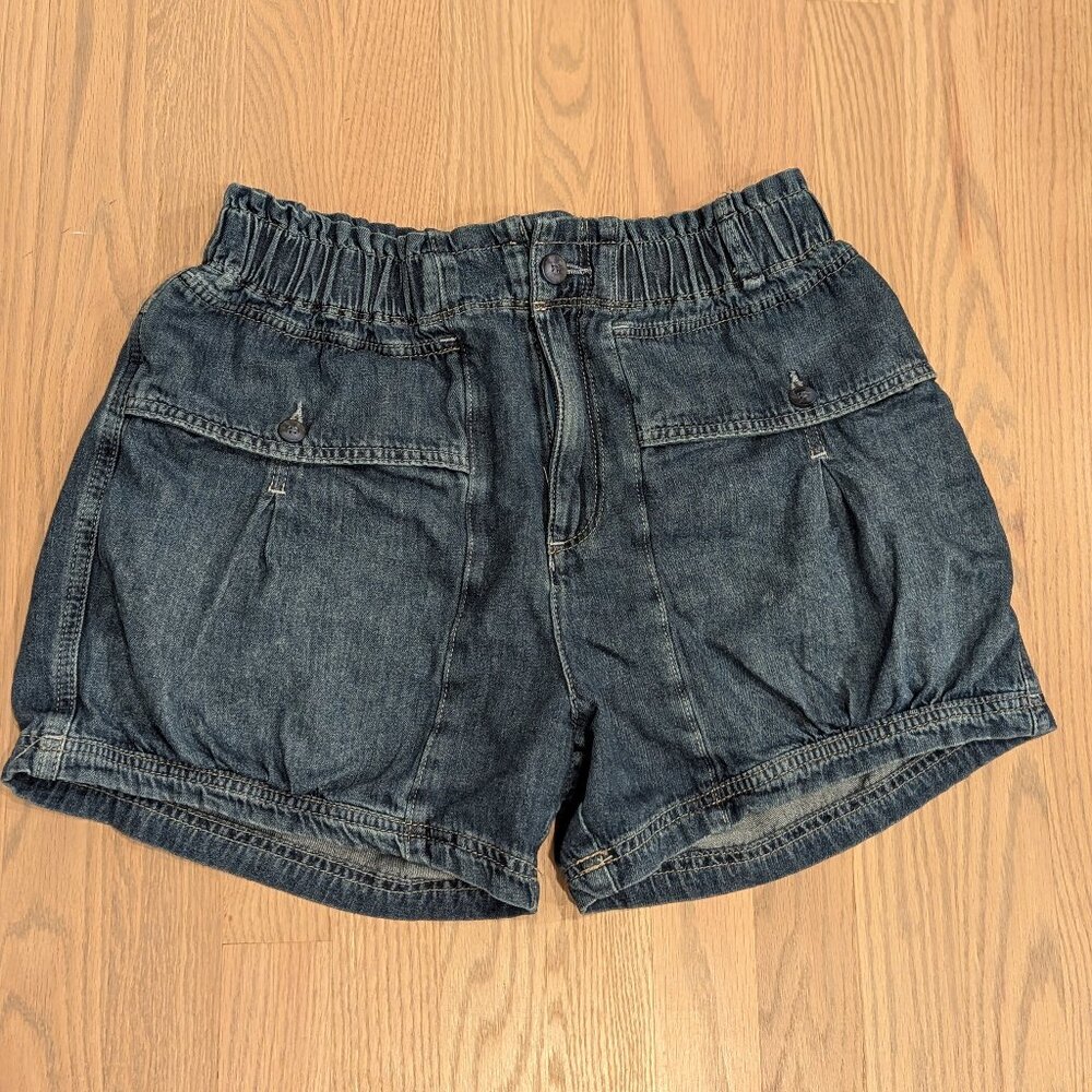 Free People We The Free Effie Denim Pocket Shorts in Juno size small